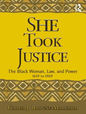 cover image of She Took Justice